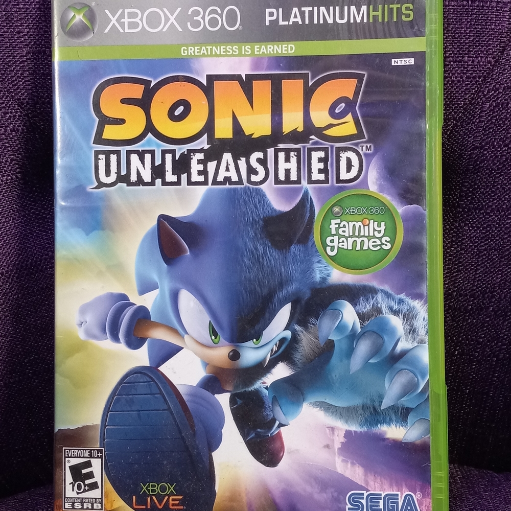 XBox 360 Sonic Unleashed